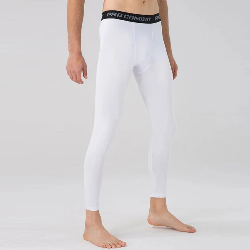 Men Compression Tights – Quick Dry Running & Training Leggings