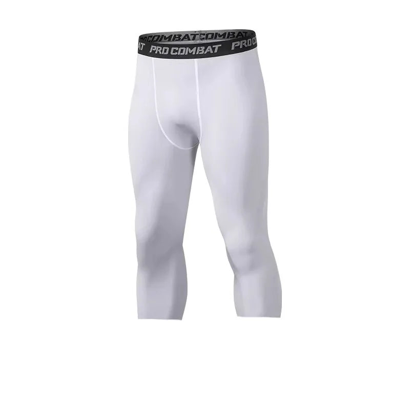Men Compression Tights – Quick Dry Running & Training Leggings