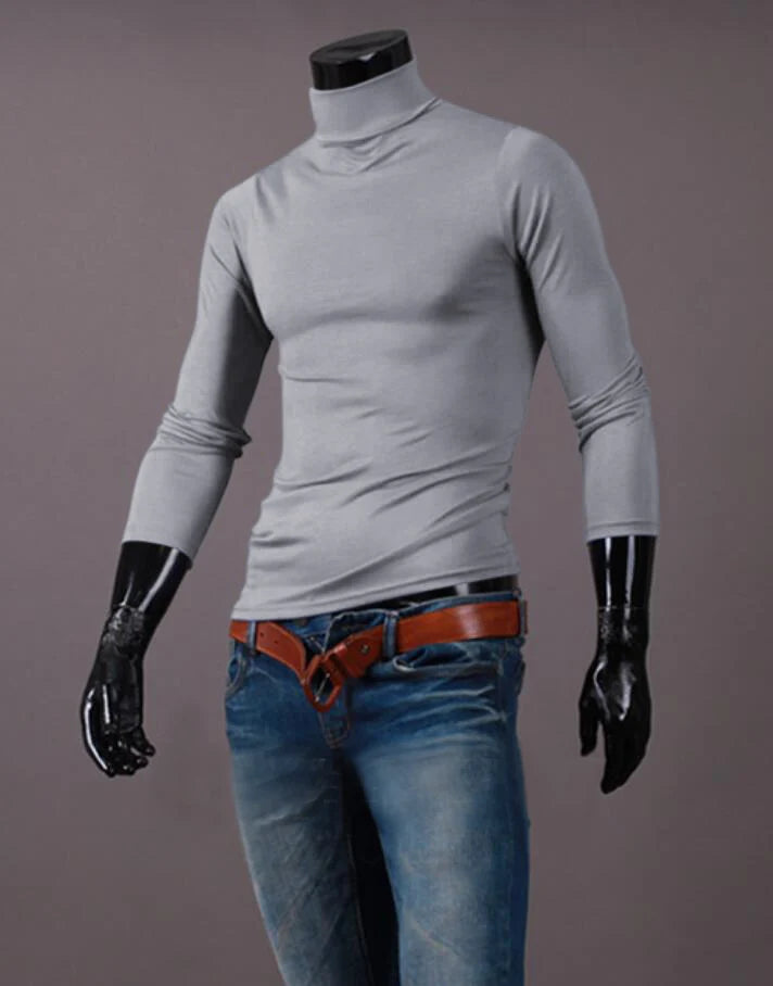 Men Thermal Compression Shirt – Slim Fit Long Sleeve Training Top