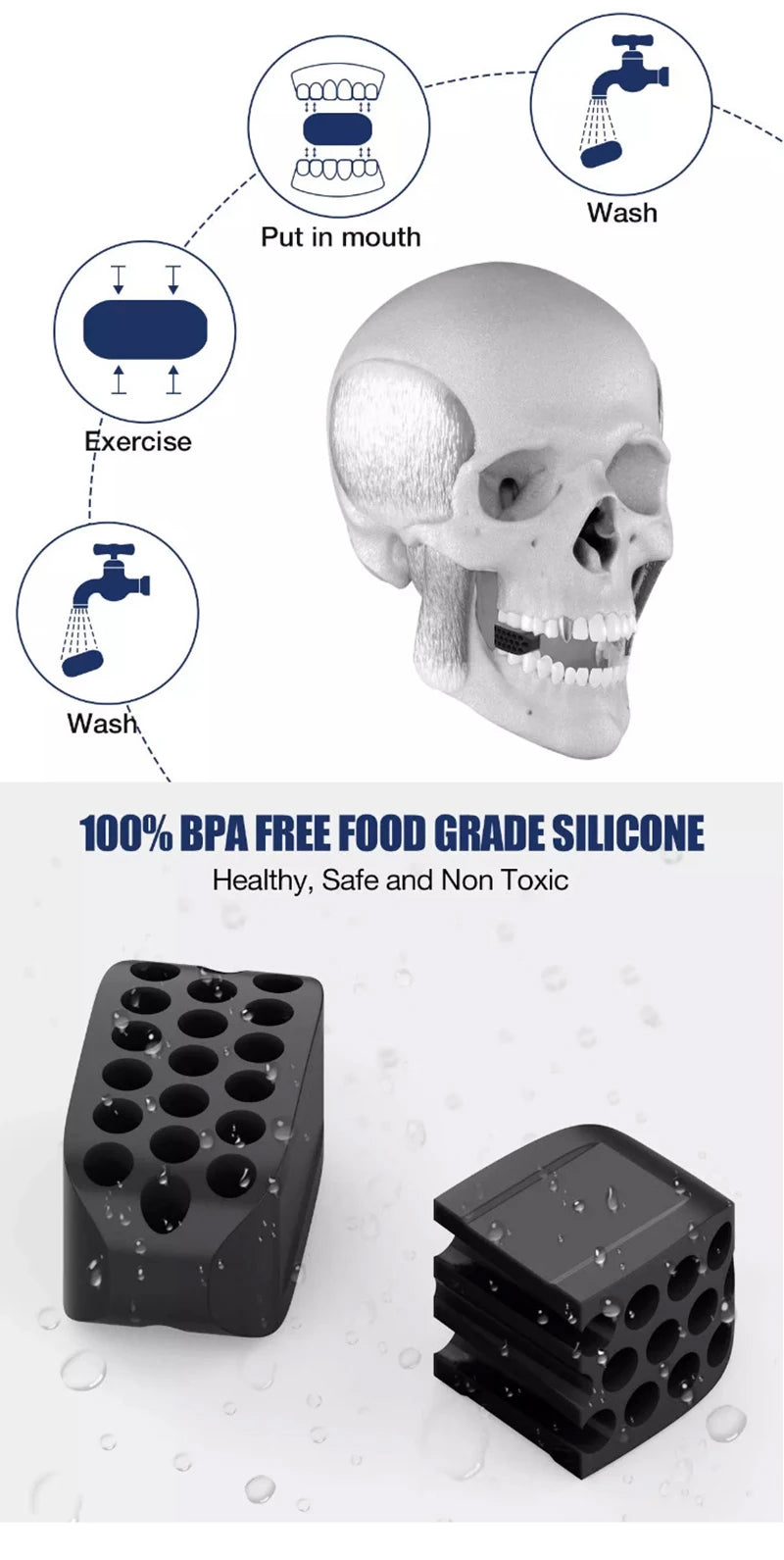 Jawline Trainer – Facial Muscle Training Tool