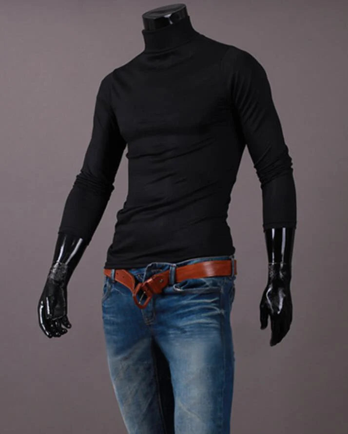 Men Thermal Compression Shirt – Slim Fit Long Sleeve Training Top