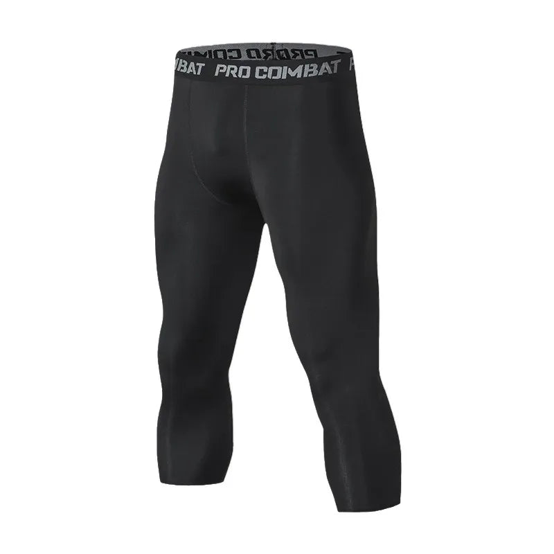 Men Compression Tights – Quick Dry Running & Training Leggings